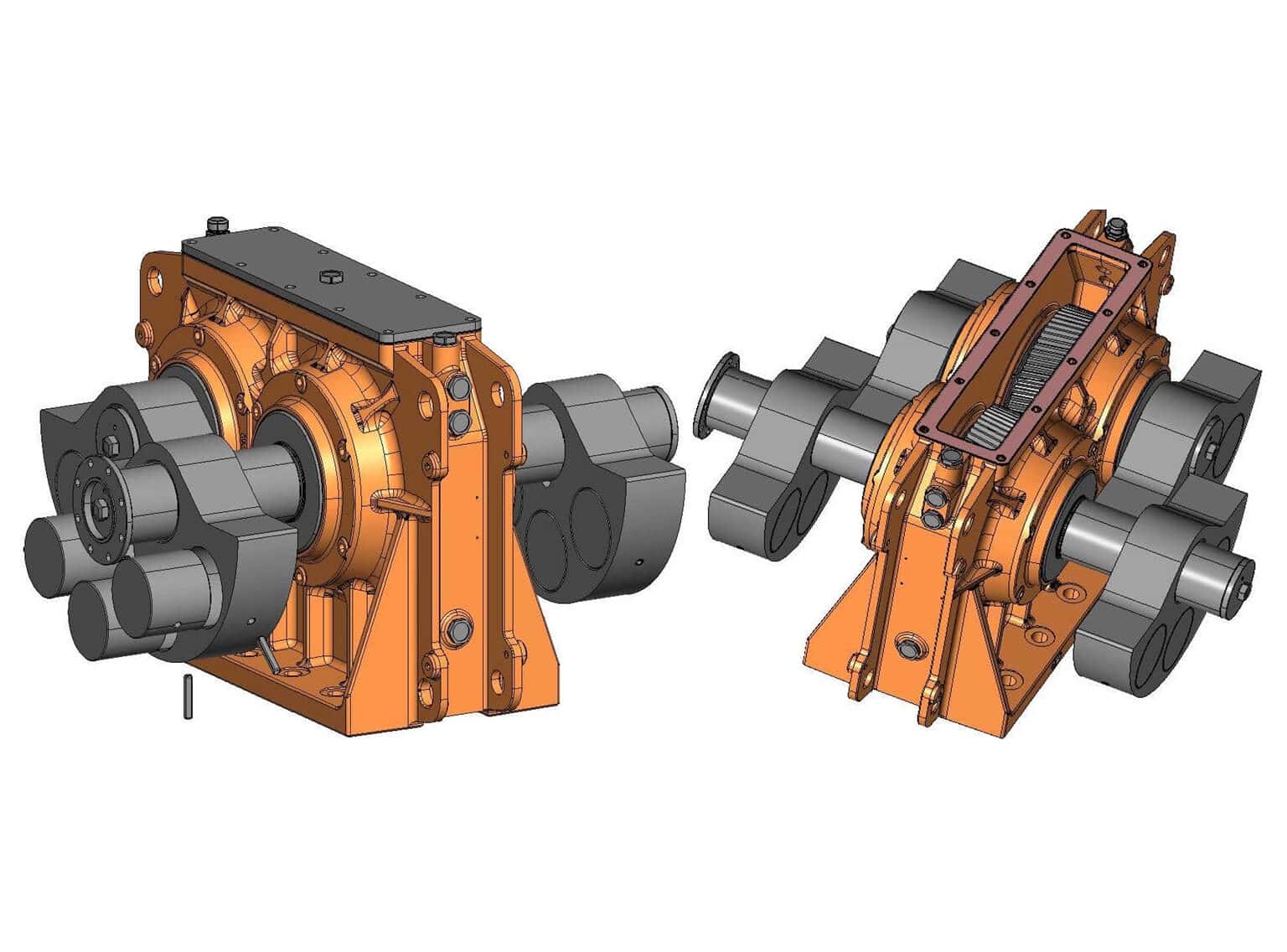 Advanced design of box-type vibration exciter