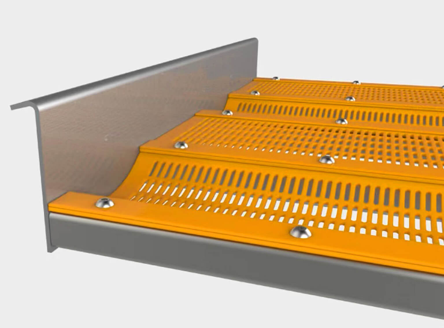 Self-cleaning Polyurethane Screen