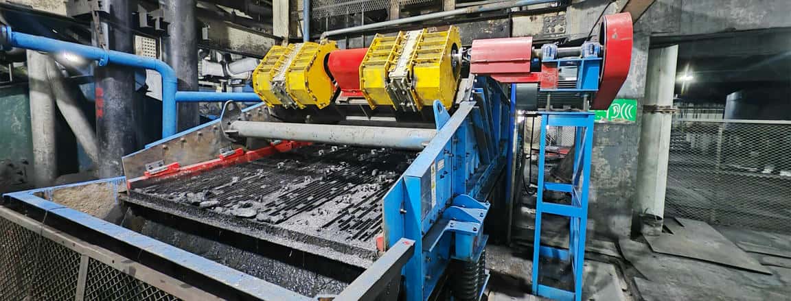 300TPH Medium Draining Screen for Coal Gangue Screening Plant in Gansu