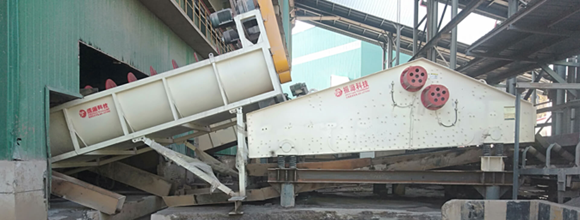 250TPH Dewatering Screen for Sand Washing Plant in Hubei