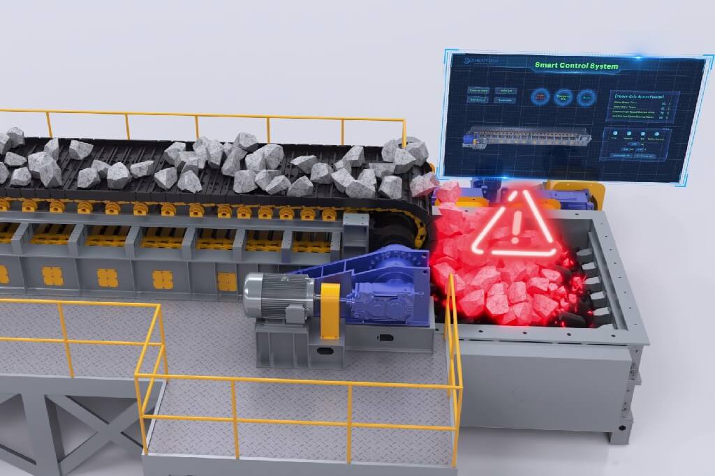 Feeding and Crushing Module with Intelligent Interlocking Function
